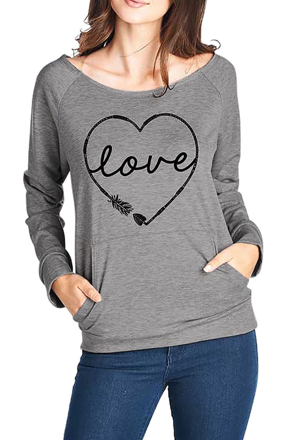 Women Graphic Printed Long Sleve Top