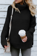Women High Collar Thick Warm Sweater
