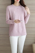 Women Thick Long Sleeve Thick Winter Sweater