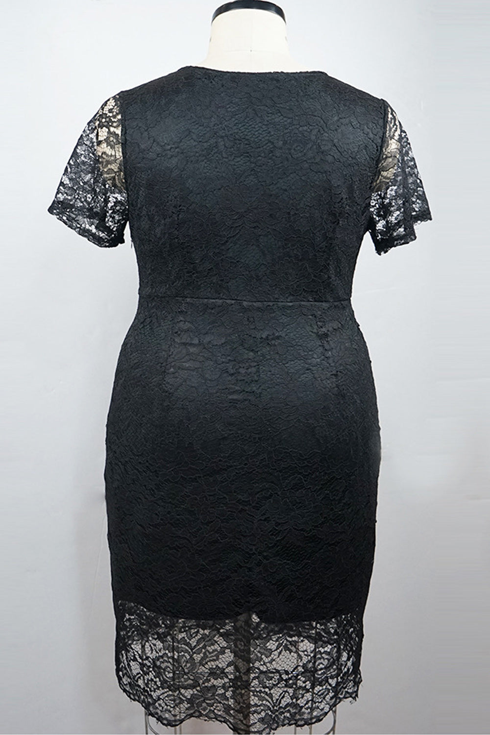 Women Thin Short Sleeve Flower Lace Pretty Summer Cool Dress