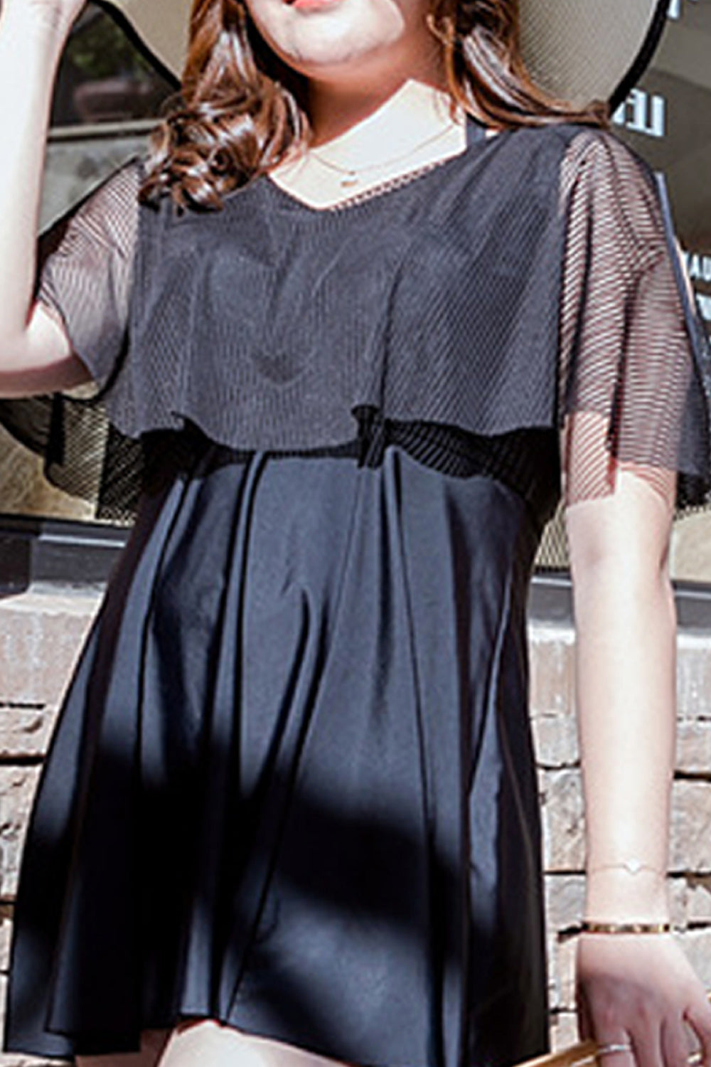 Women Soft Breathable Summer Solid Colored Thin Beach Dress