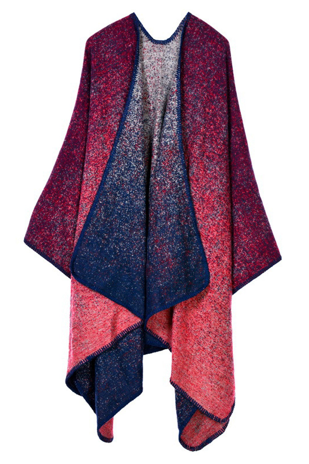 Women Cashmere Thick Warm Printed Shawl