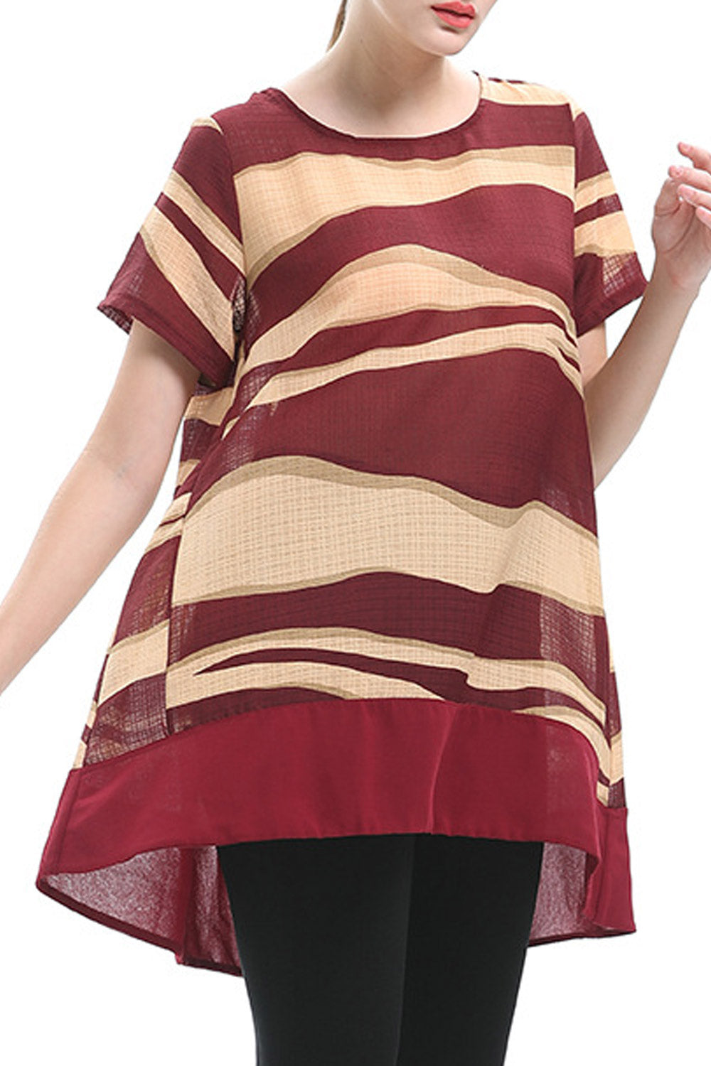 Women Printed Chiffon Comfortable Top