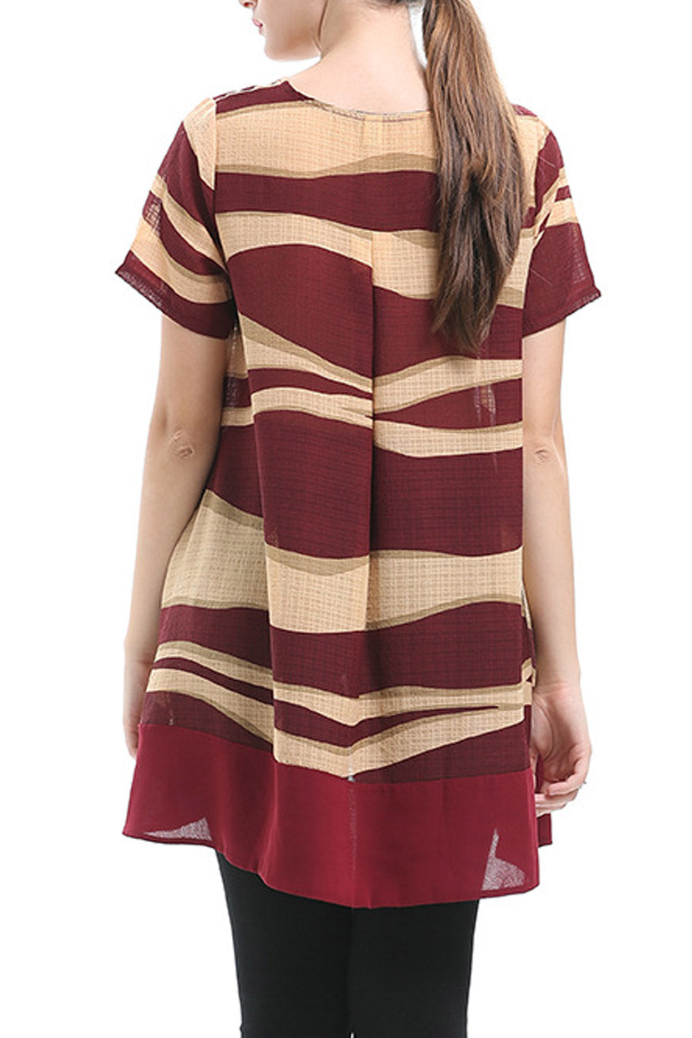 Women Printed Chiffon Comfortable Top