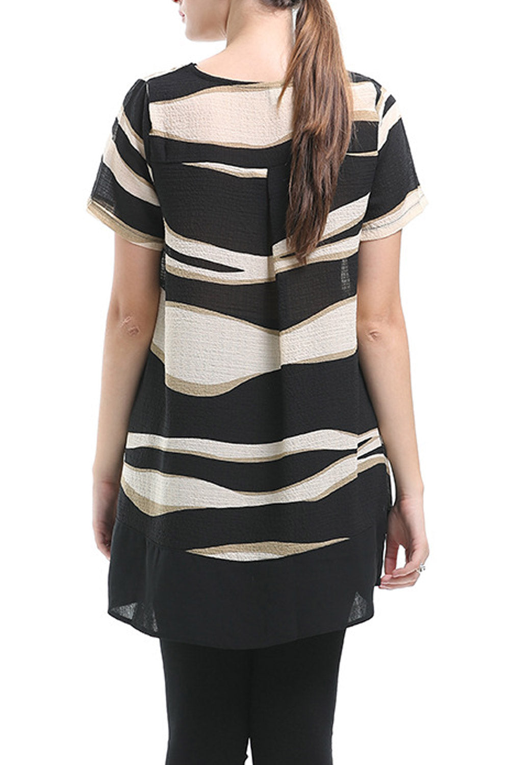 Women Printed Chiffon Comfortable Top