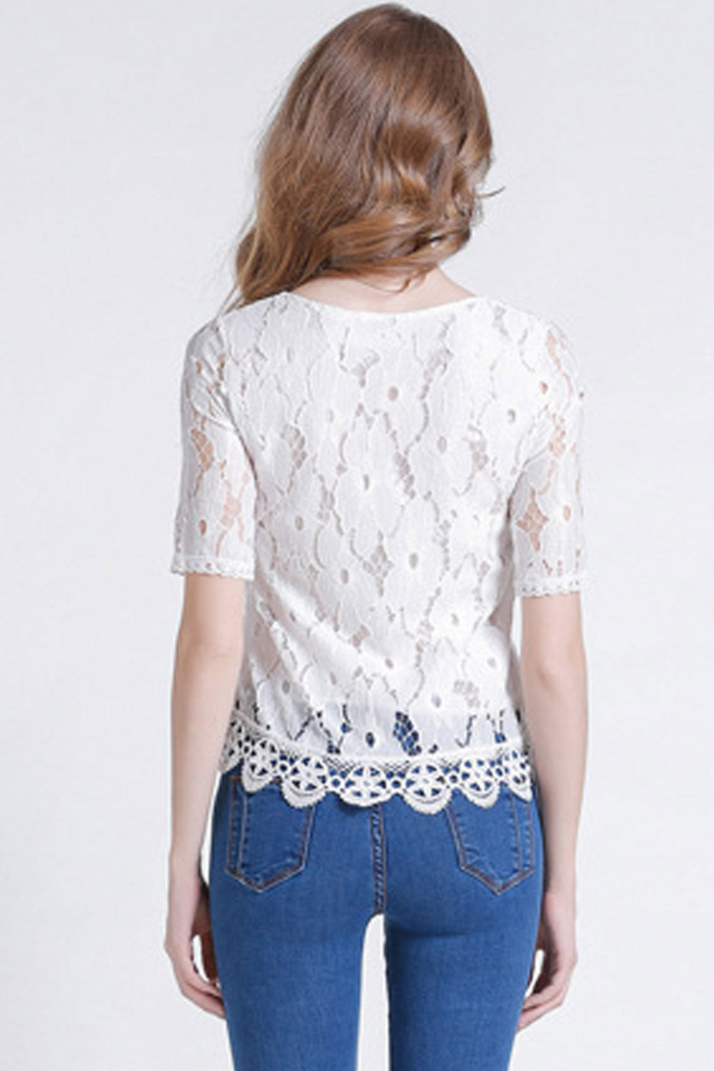 Women Fashion Short Sleeved Slim Top