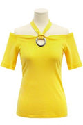 Women Halter Cold Shoulder Beautiful Top