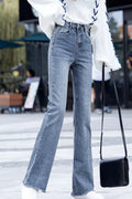 Women Modish Flared Summer Slim Fit Fantastic Classy Fashion Denim Jeans