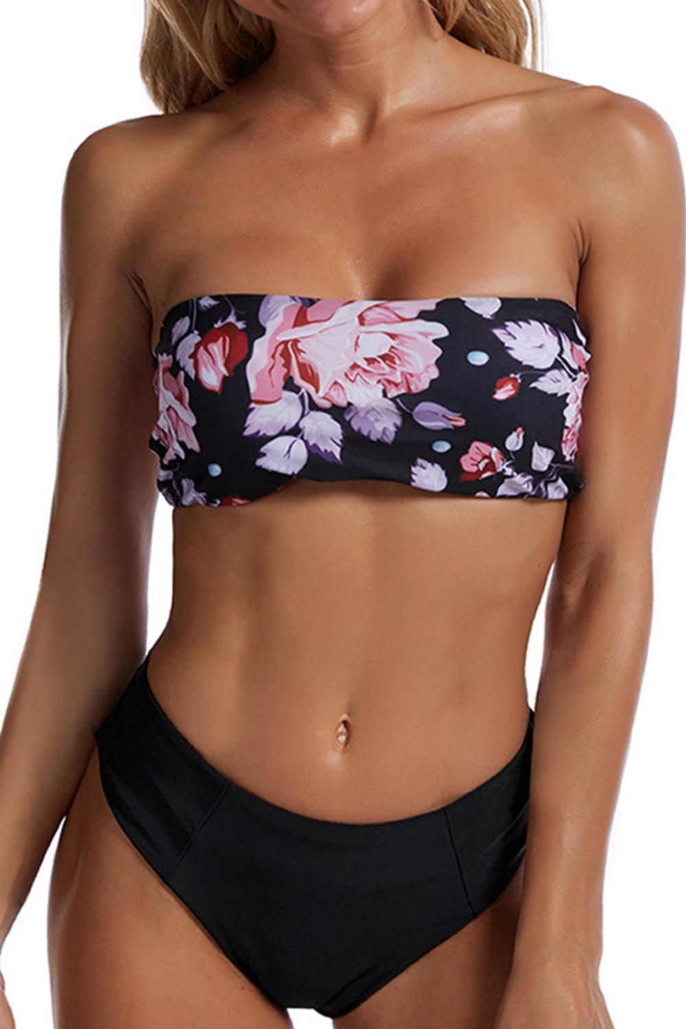 Women Lovely Two Piece Stretchable Summer Swimwear