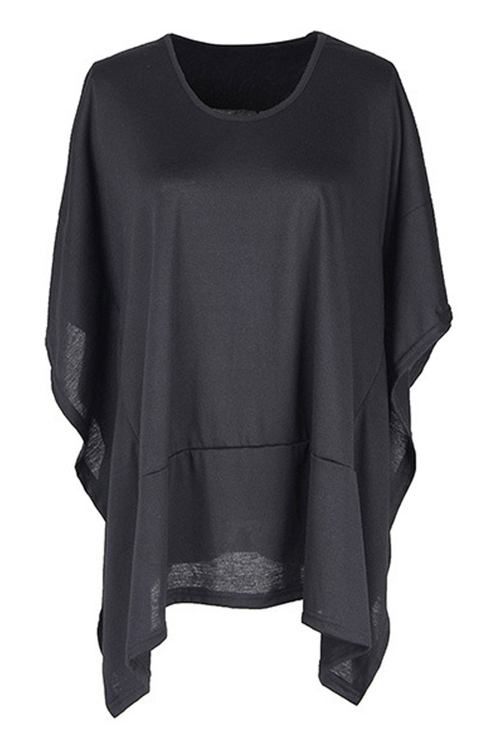 Women Stylish Irregular Hem Casual Top