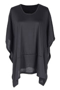 Women Stylish Irregular Hem Casual Top