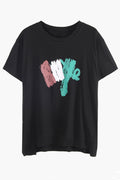 Women Printed Comfortable Casual T-Shirt