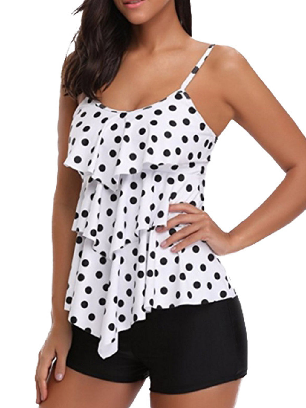 Women Polka Dot Comfortable Swimsuit