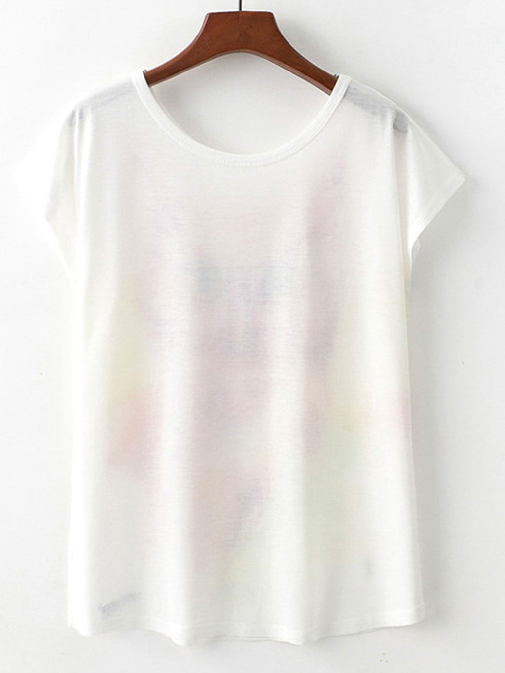 Women Cute Printed Pattern Loose Casual T-Shirt
