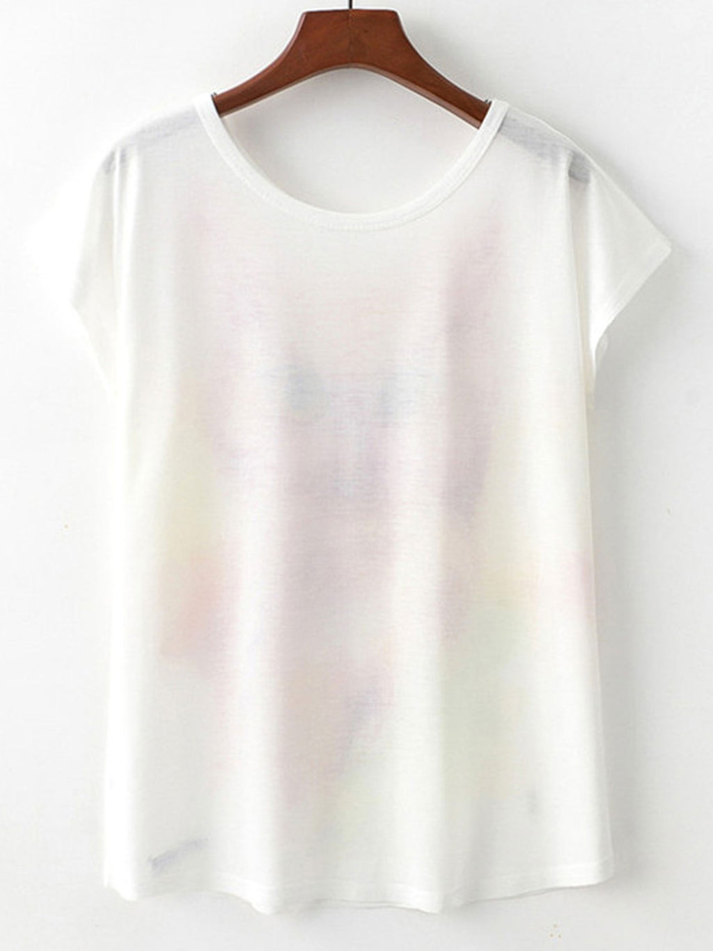 Women Painted Giraffe Loose Summer T-Shirt