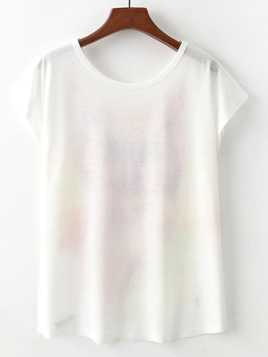 Women Soft Feel Loose Short Sleeved Casual T-Shirt