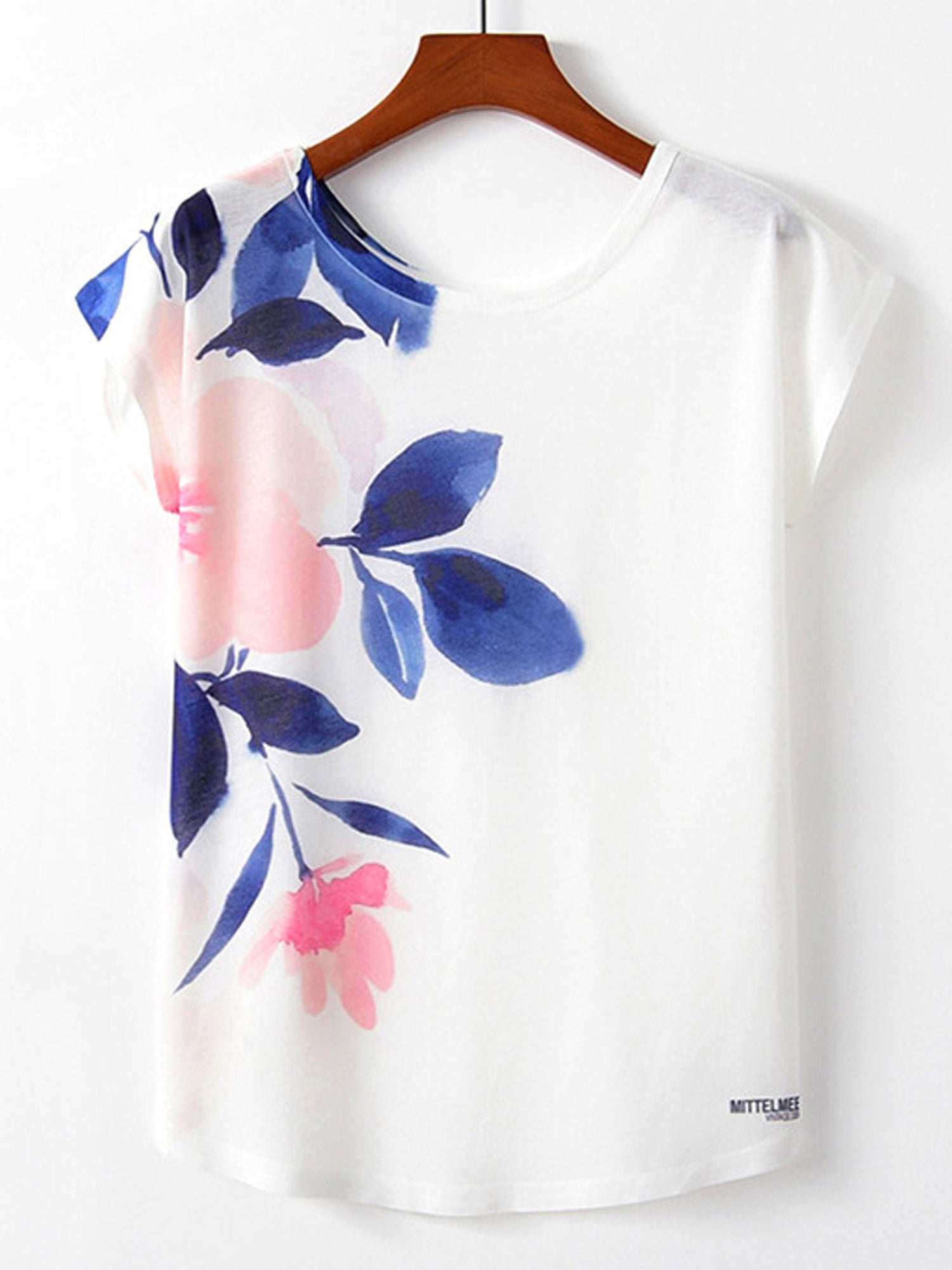 Women Loose Printed Pattern Comfortable T-Shirt