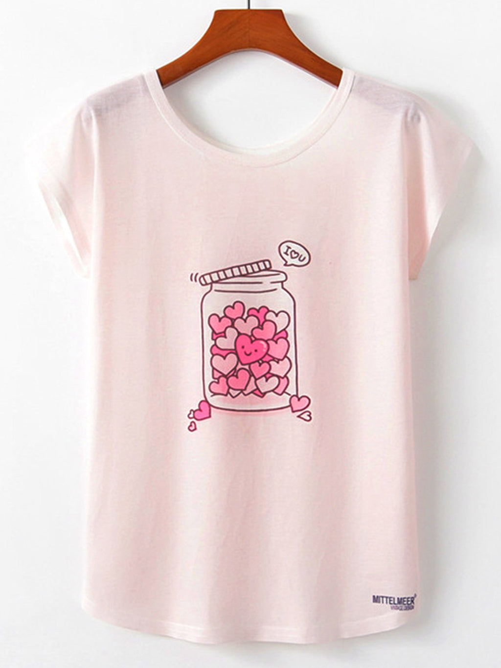 Women Printed Breathable Fabric Loose T-Shirt
