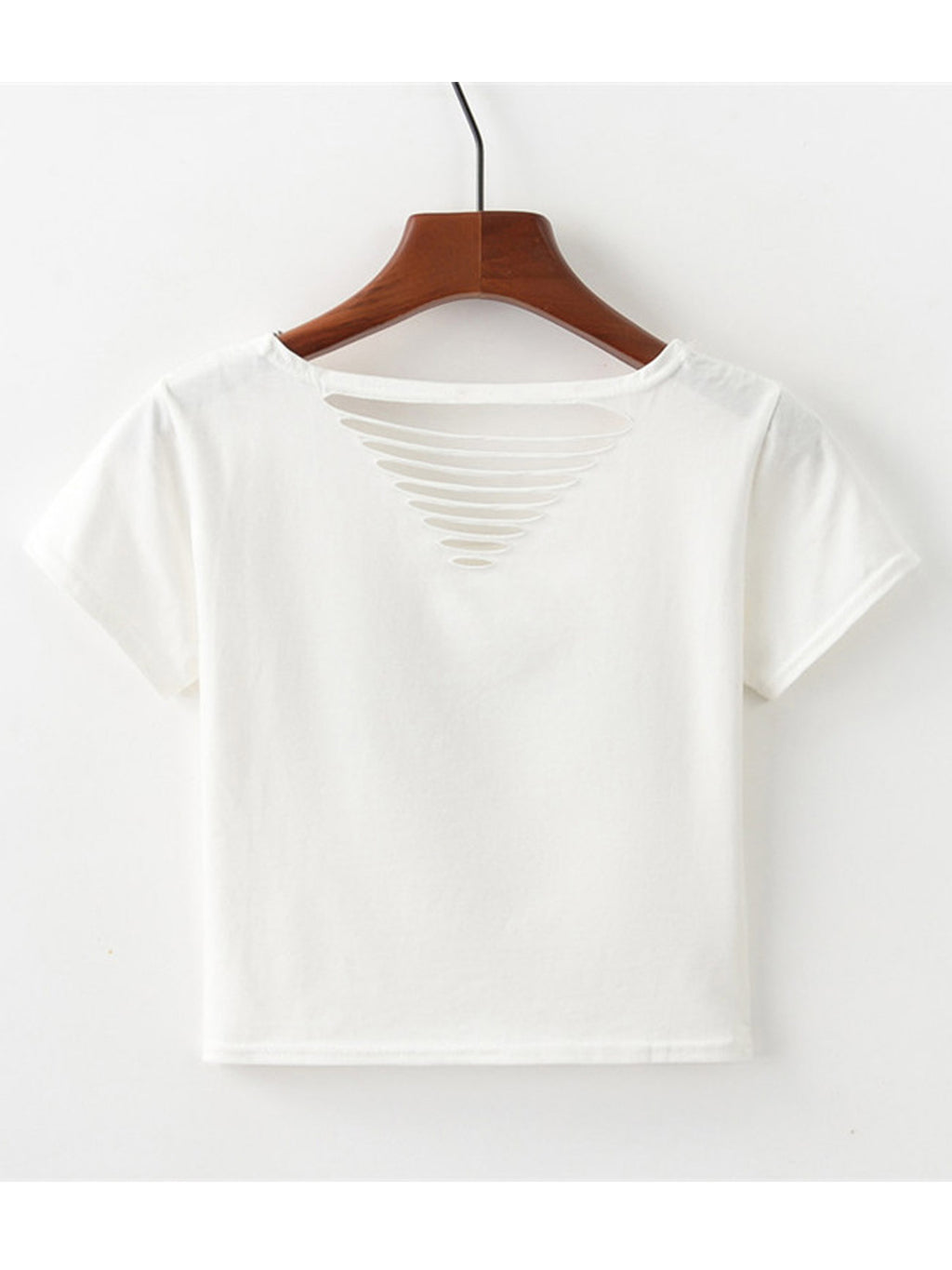 Women Lips Printed Short Sleeved Casual T-Shirt