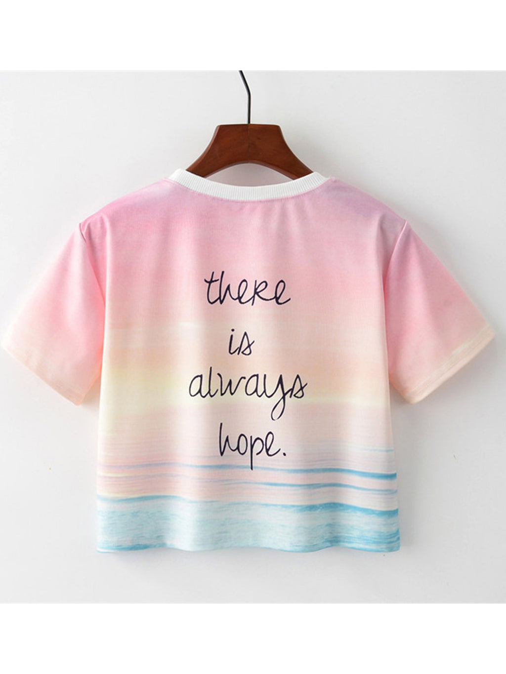 Women Elegant Design Graphic Round Neck Top