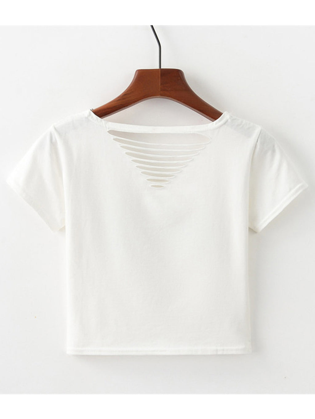 Women Graphic Round Neck Short Loose Top