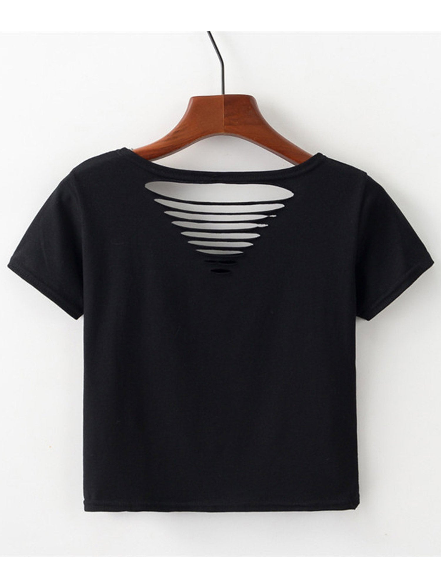 Women Graphic Round Neck Short Loose Top