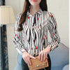 Women Printed Collar Neck Fashion Shirt