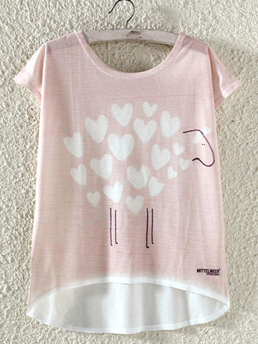 Women Cute Comfortable Material Summer T-Shirt