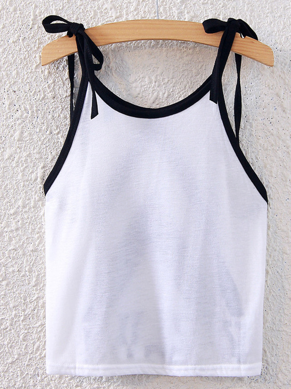 Women Tie Strap Printed Loose Summer Top