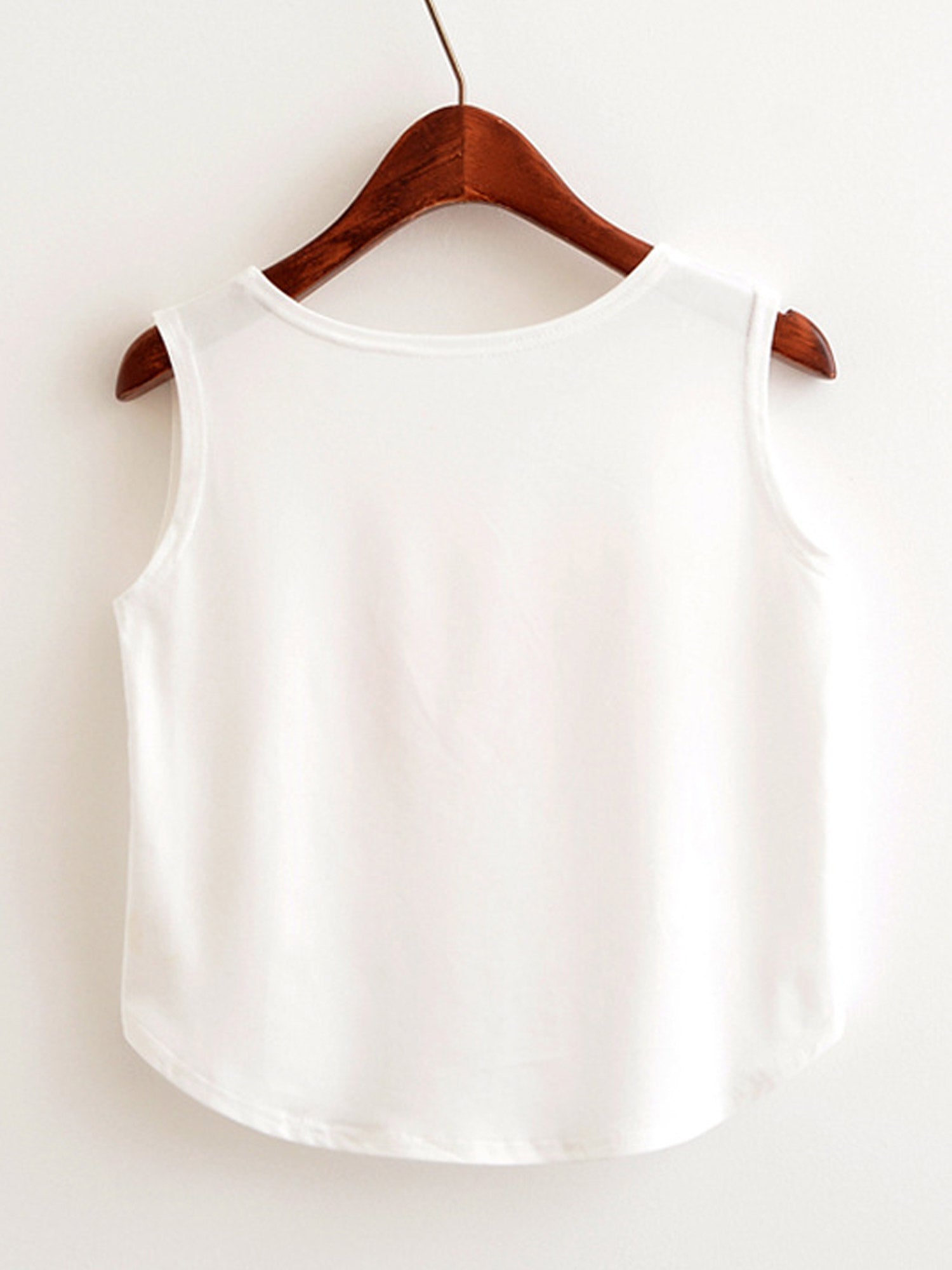 Women Printed Design Sleeveless Stylish Summer Top