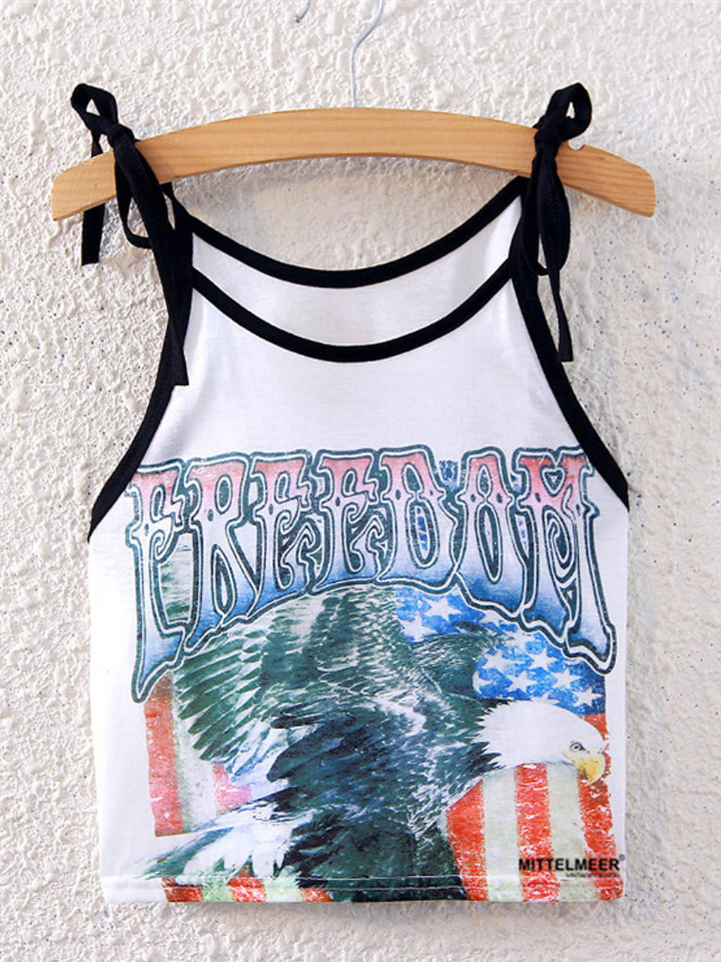 Women Short Length Printed Summer Top