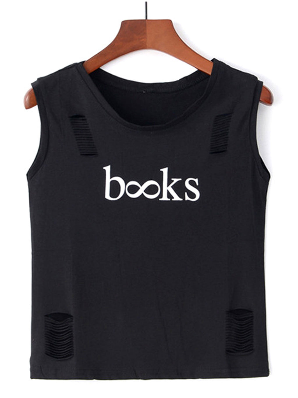 Women Graphic Design Sleeveless Slim Top