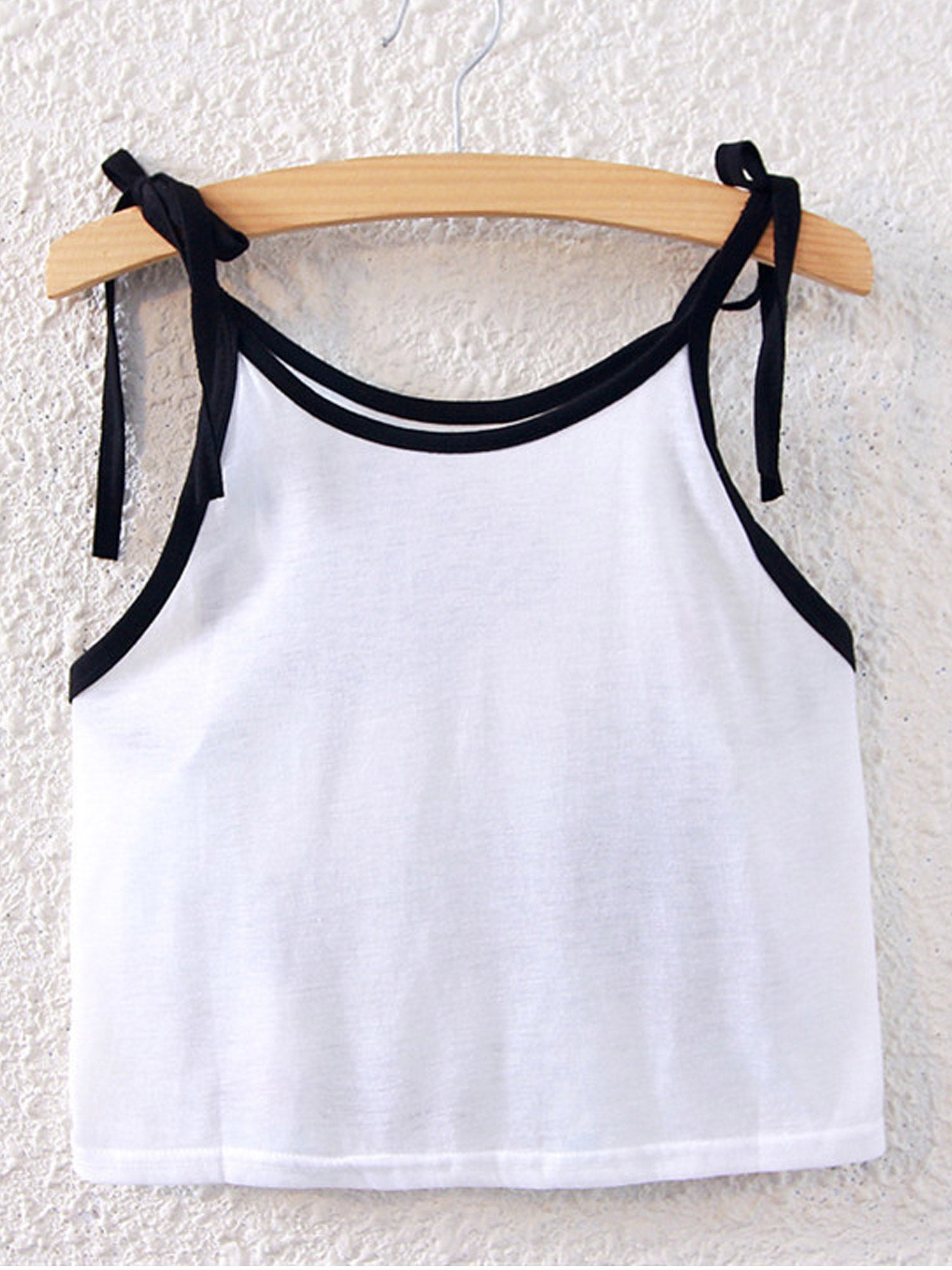 Women Beautiful Print Tie Strap Summer Top