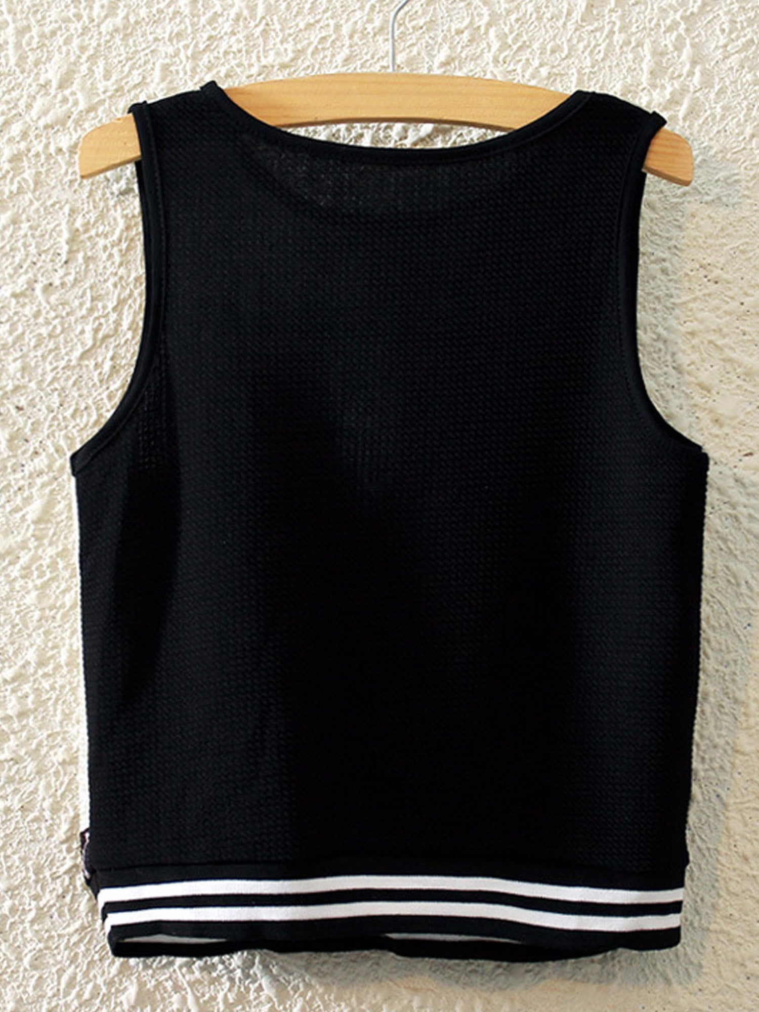 Women Fashion Summer Round Neck Casual Top