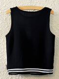 Women Fashion Summer Round Neck Casual Top