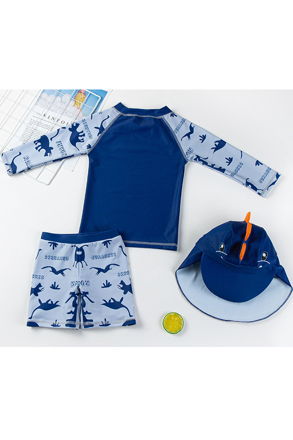 Baby Boys Beautiful Cartoon Printed Long Sleeve Amazing Swimwear