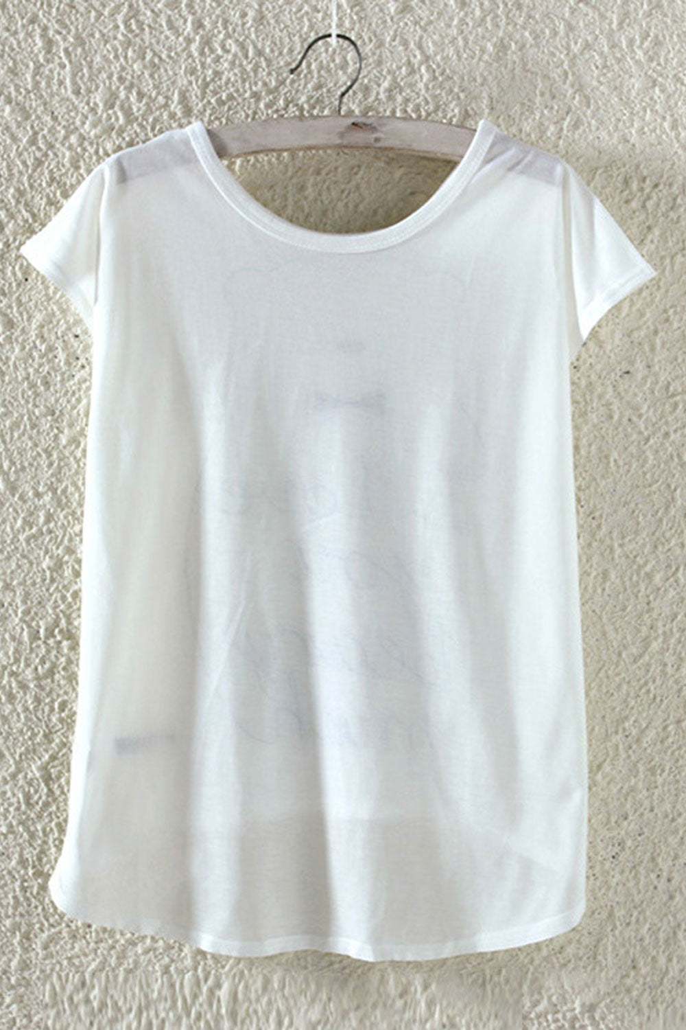 Women Printed Fashion Short Sleeve T-Shirt