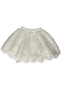 Kids Girls Crochet Lace Elastic Waist Skirt