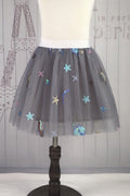 Kids Girls Star Lace Beautiful Fluffy Skirt
