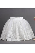 Kids Girls Crochet Lace Elasticated Summer Skirt