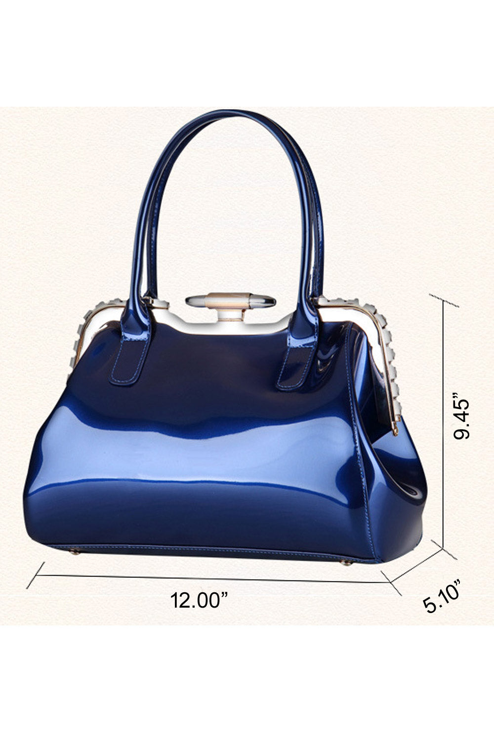Women Vertical  Square Solid Colored Handbag