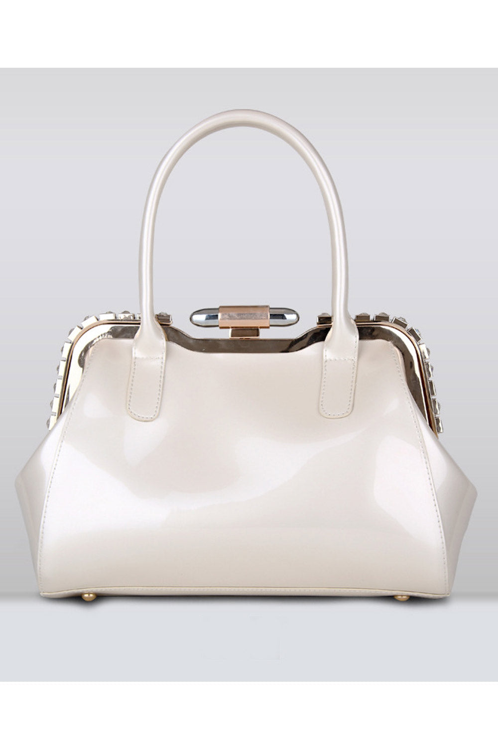 Women Vertical  Square Solid Colored Handbag