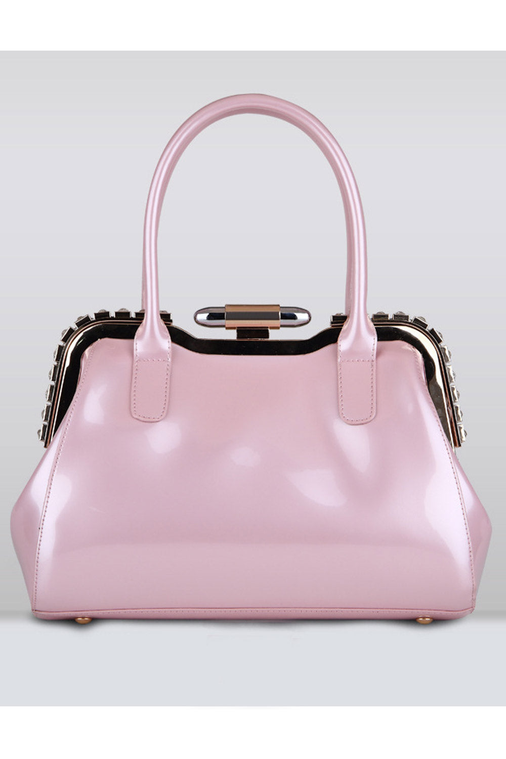 Women Vertical  Square Solid Colored Handbag