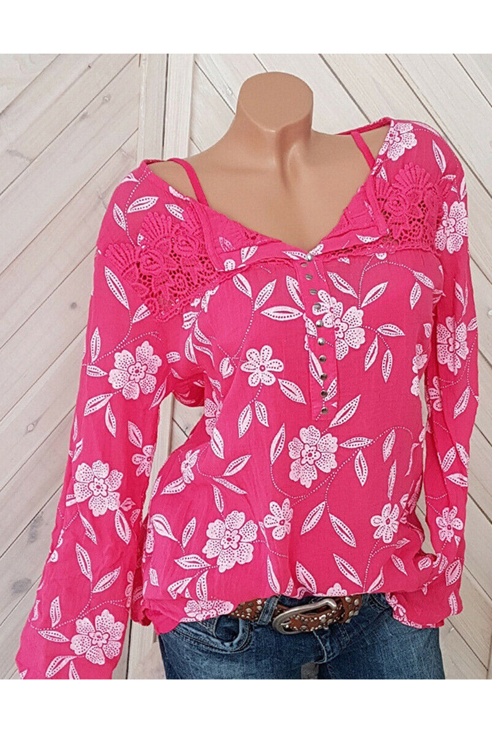 Women Strap Flower Printed Summer Casual Top