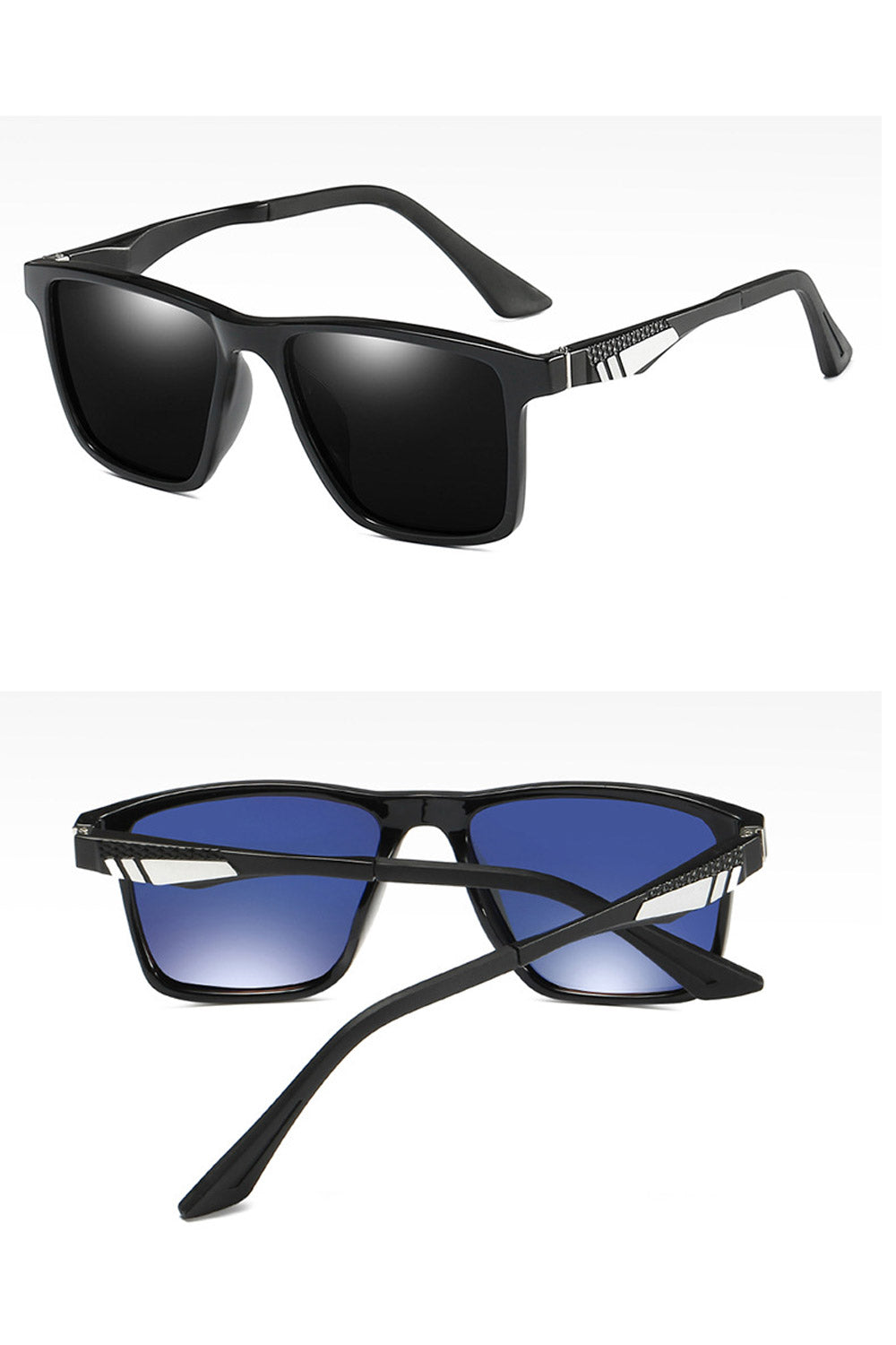 Men Square Shape Driving Oudoor Sunglass