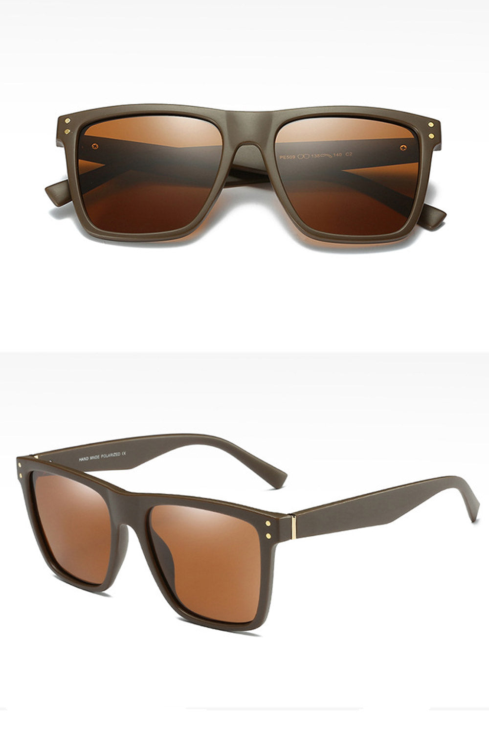 Men Colorfull Lense Polarized Classic Sunglass