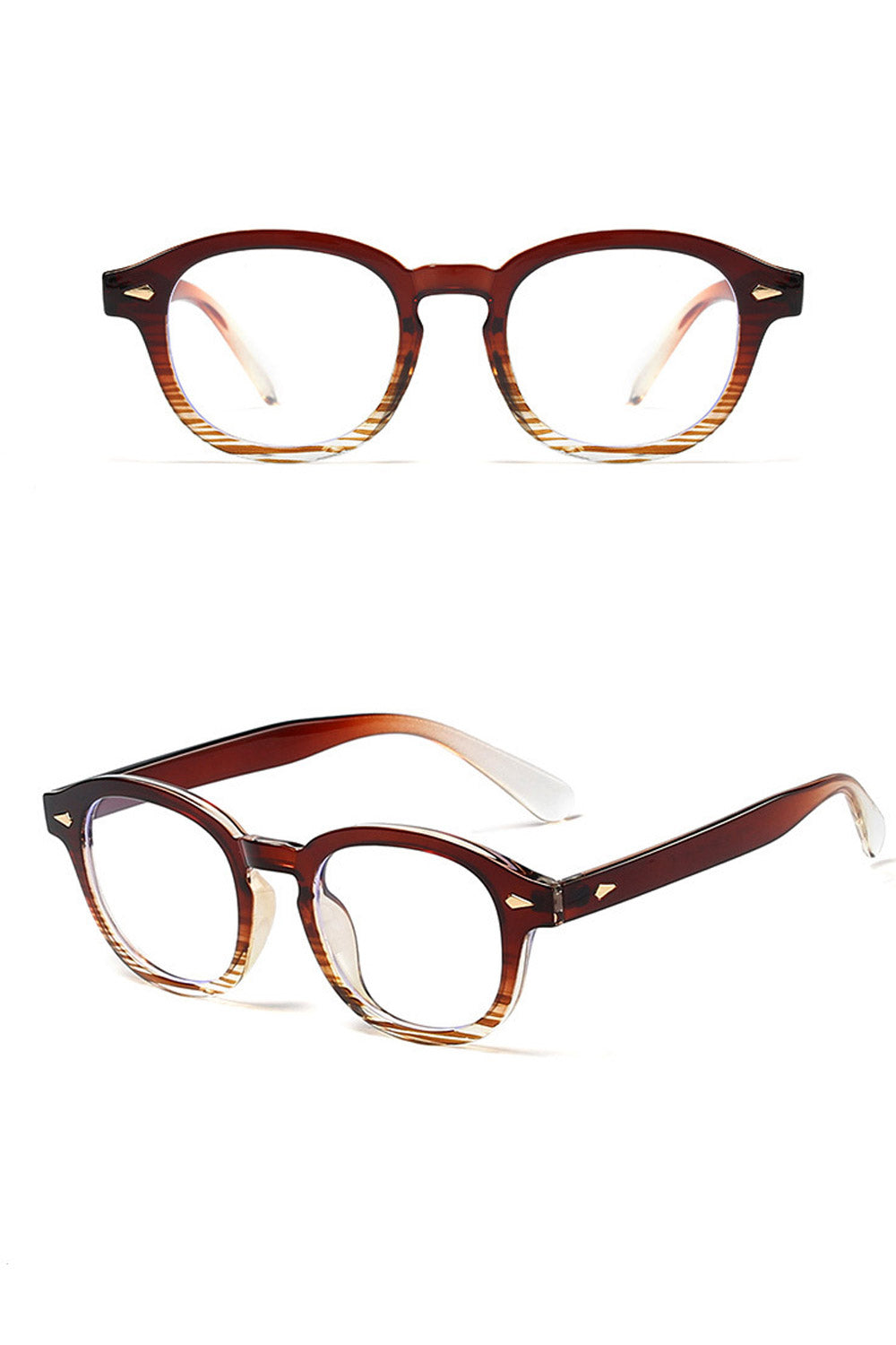 Men Flat Mirror Round Shape Casual Sunglass