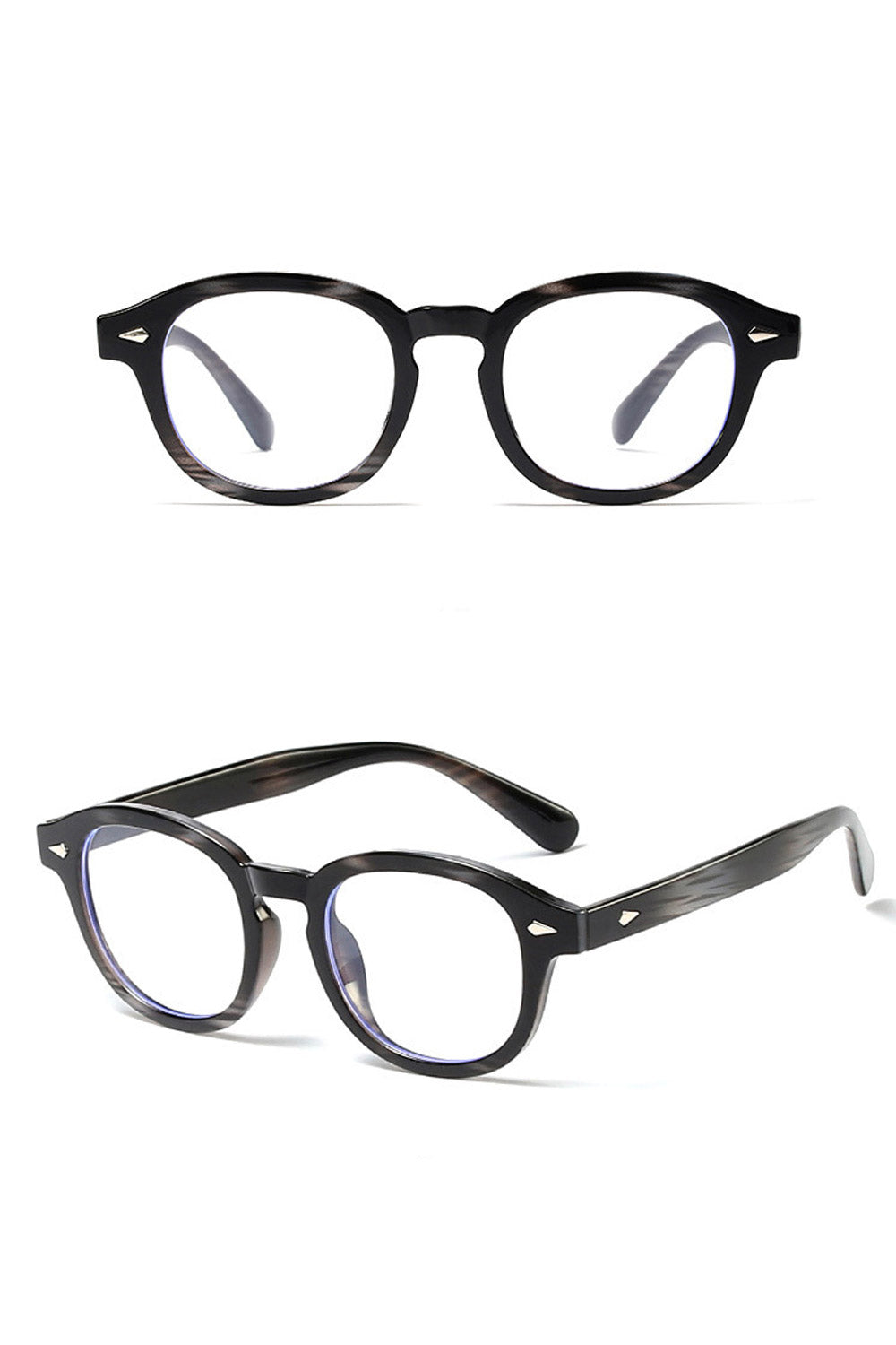 Men Flat Mirror Round Shape Casual Sunglass