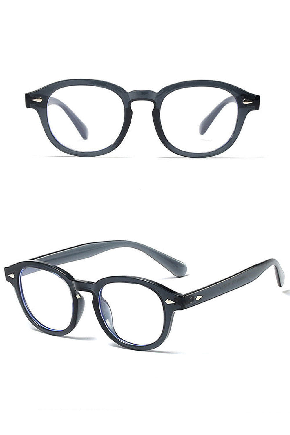 Men Flat Mirror Round Shape Casual Sunglass