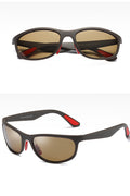 Men Rectangle Anti UV Polarized Sunglass